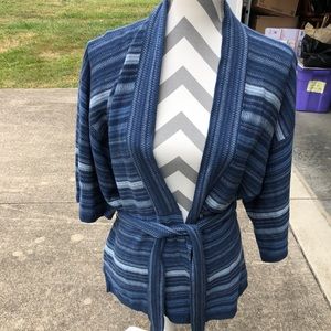 Ralph Lauren Denim Wrap Cardigan (Small)
